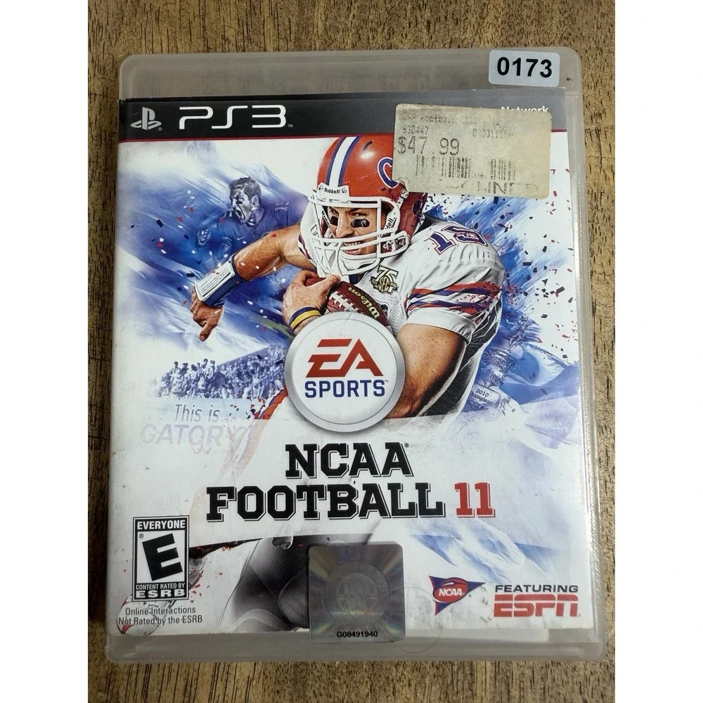 NCAA Football 11 (Sony PlayStation 3, 2010) PS3‎